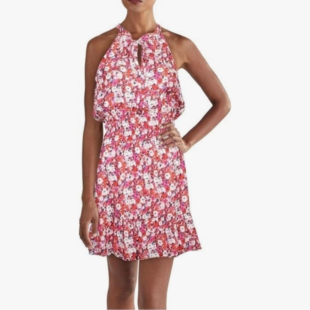 Parker Green Silk Dress